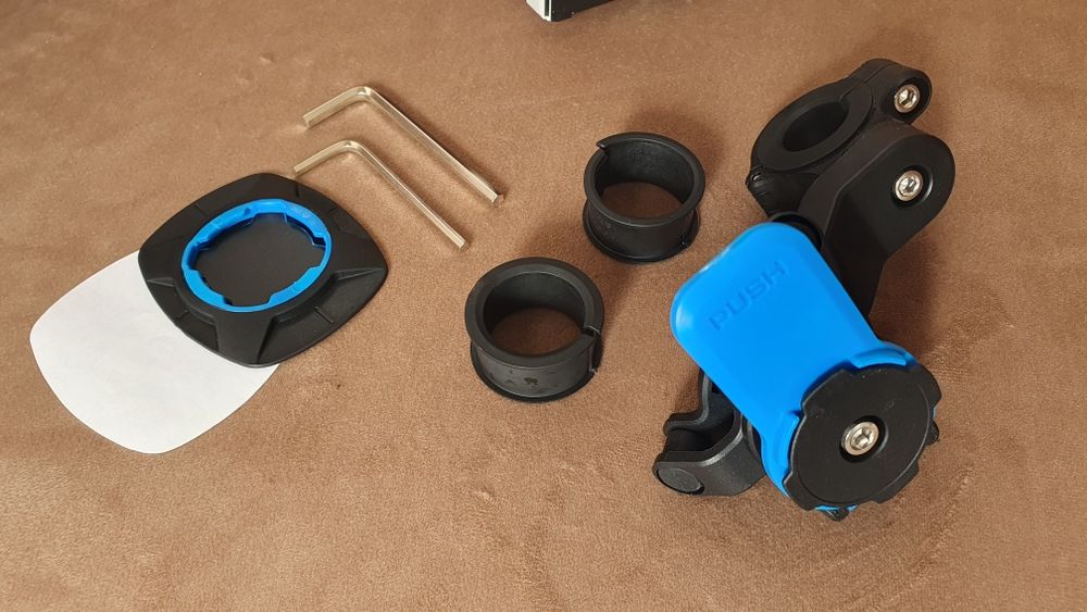 Suport telefon Quad Lock motocicleta bicicleta atv ghidon oglinda NOU