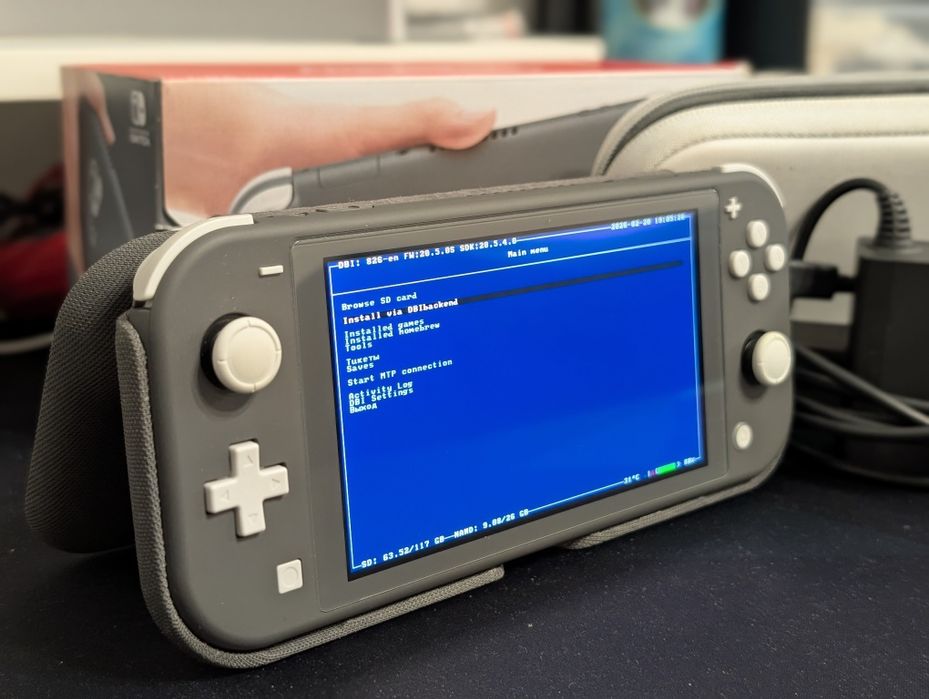 Switch Lite прошитый