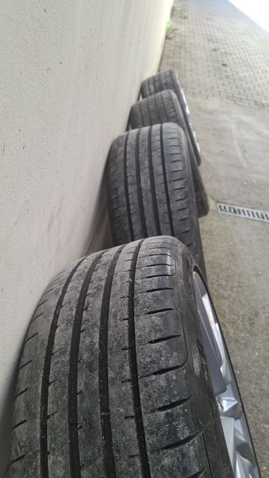 Джанти CMS 18 цола 5х112, 225/45 с гуми Good year Eagle F1