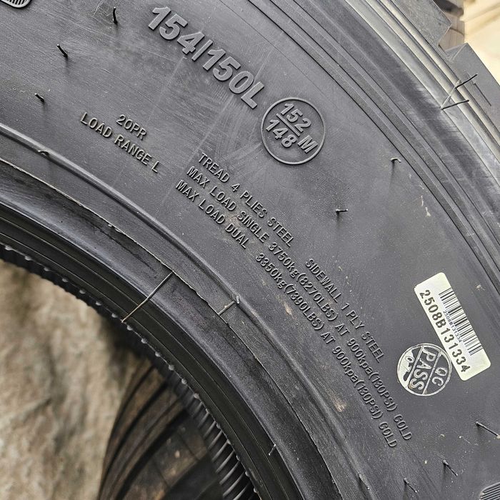 Нови гуми 315/70R22.5 HIFLY HH308A 154/150L 152/148M 20PR M+S 3PMFS DOT3825 Vietnam