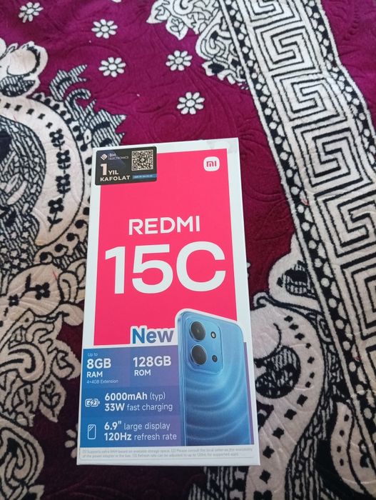 REDMI 15 C  128gb