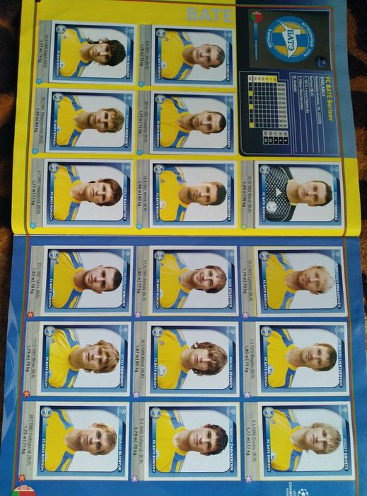 UEFA Champions League 2008-2009 Panini album