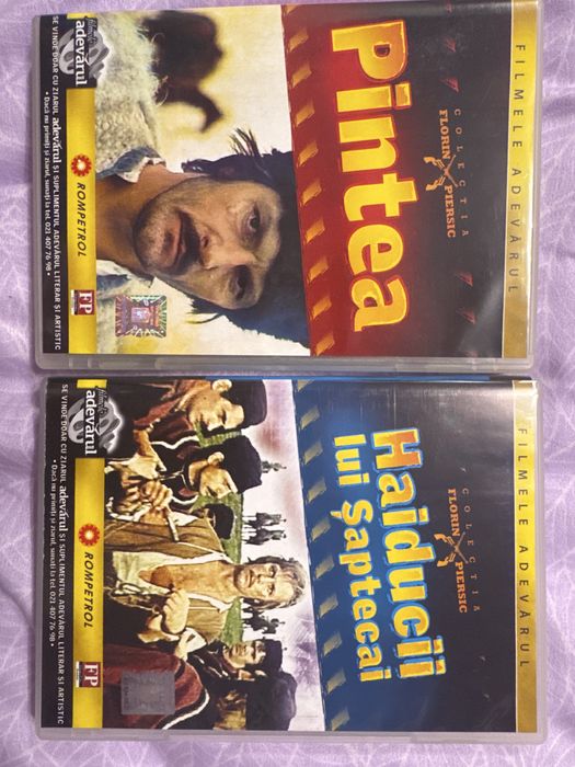 2 DVD-uri- Colecția Florin Piersic