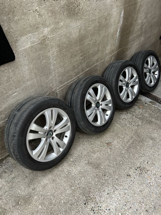 Roti 17 cu anvelope 225/50/17 mercedes/skoda/vw/audi