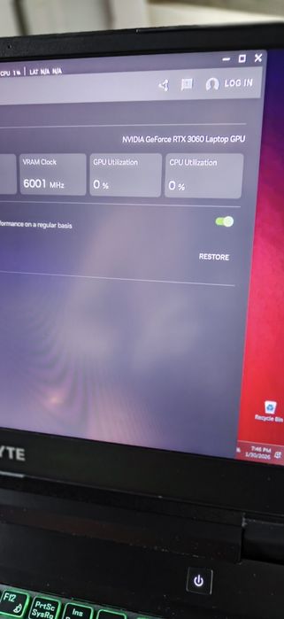 Laptop gaming Gigabyte G5 KC