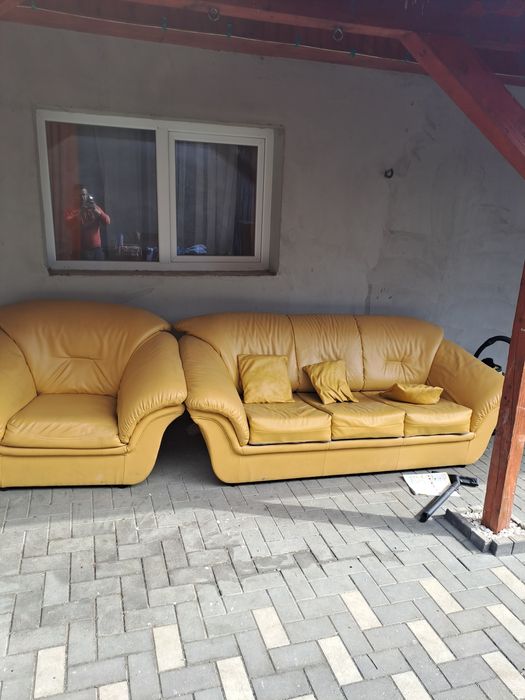 Canapea extensibila plus fotoliu