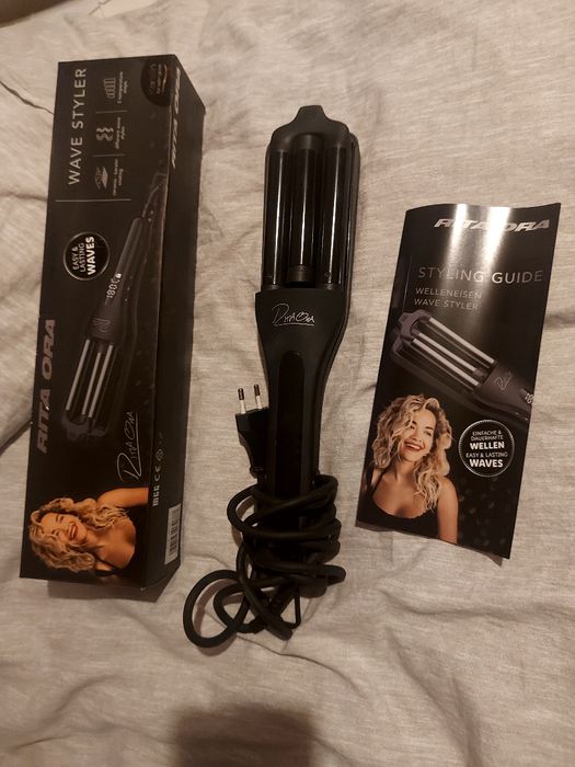 Ретро преса  за коса за ретро къдрици с дисплей керамично покритие