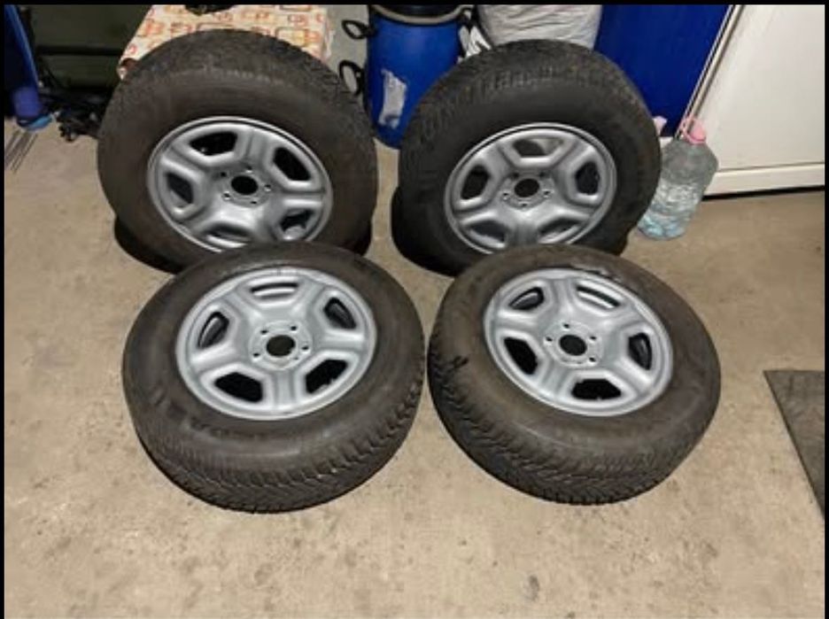 4 roți jantă+anvelopa, 215/65R16