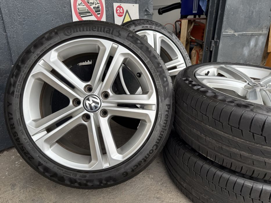 Jante vw golf R line -Mallory - 17 - vara -7 mm‼️