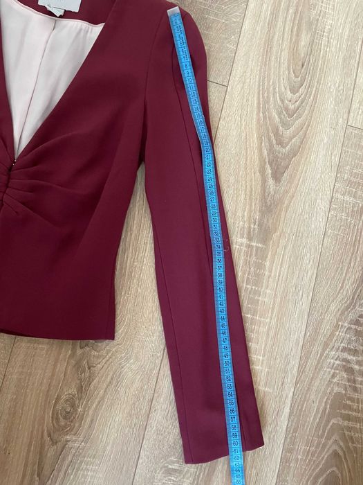 Sacou Blazer H&M grena burgundy 34 XS