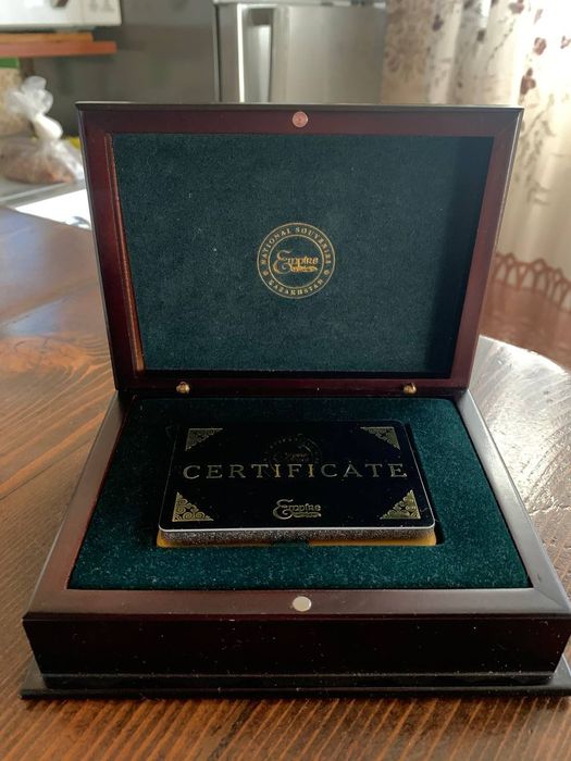 Сертифецированные  карты.