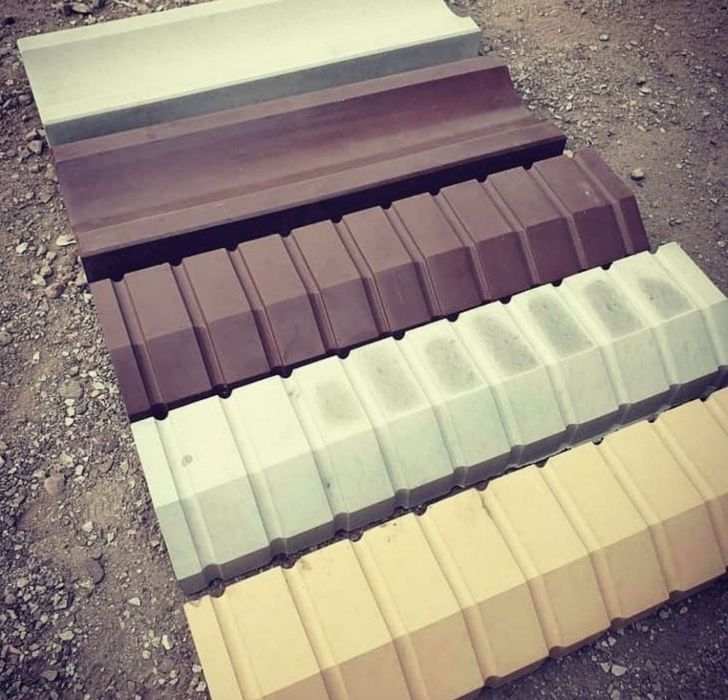 Брусчатка, бардюр, водосток