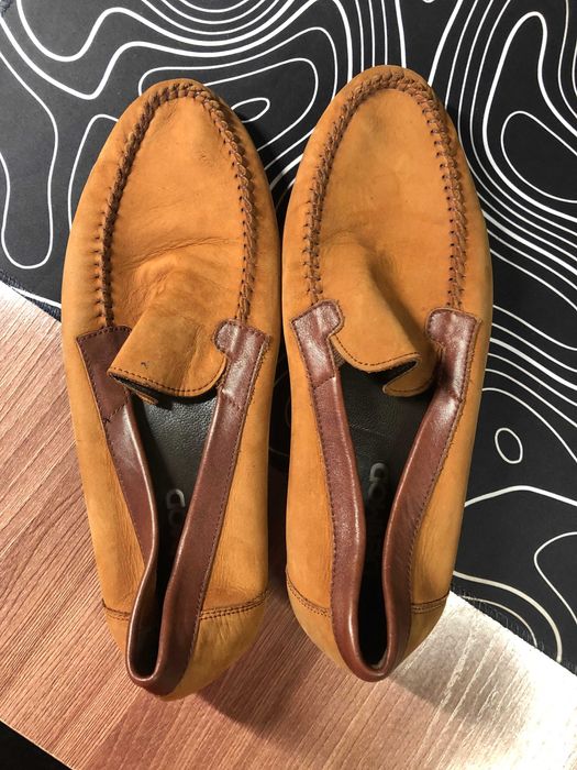 Мокасины кожанные