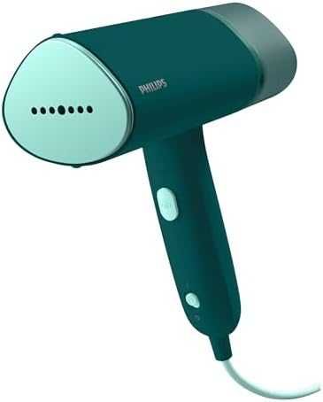 Нов Philips Ръчен Парочистач, 1000W, Лек и Компактен за Пътуване дрехи