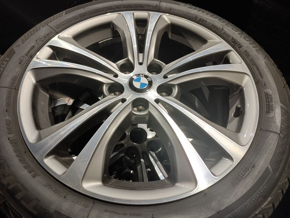 Jante originale BMW X1 F48, X2 F39,18"cu anvelope de  vara dot 2021.Lichidare stoc.Pret redus .