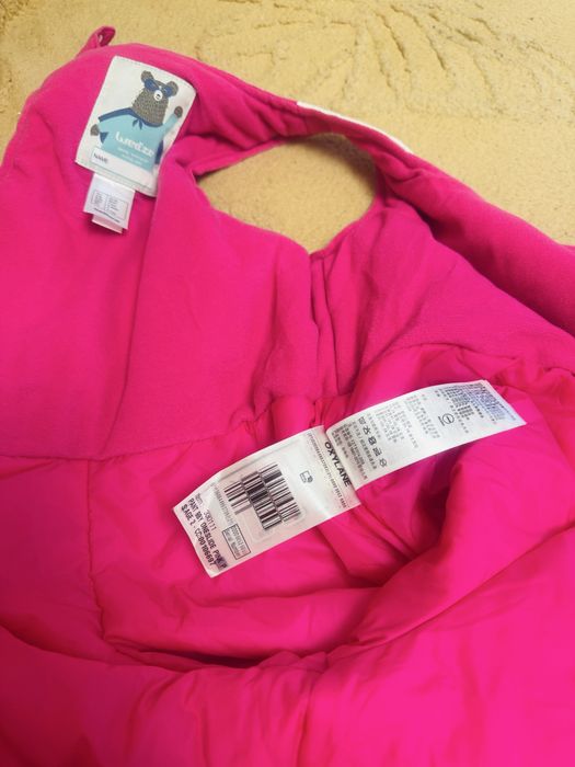 Pantaloni copii impermeabili/sky Wed’ze sky 92 cm