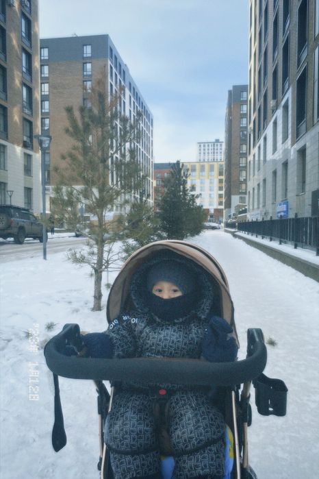 детский коляска 2в1