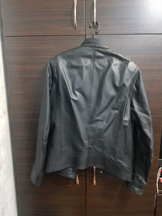 Мъжко кожено яке (телешка кожа)