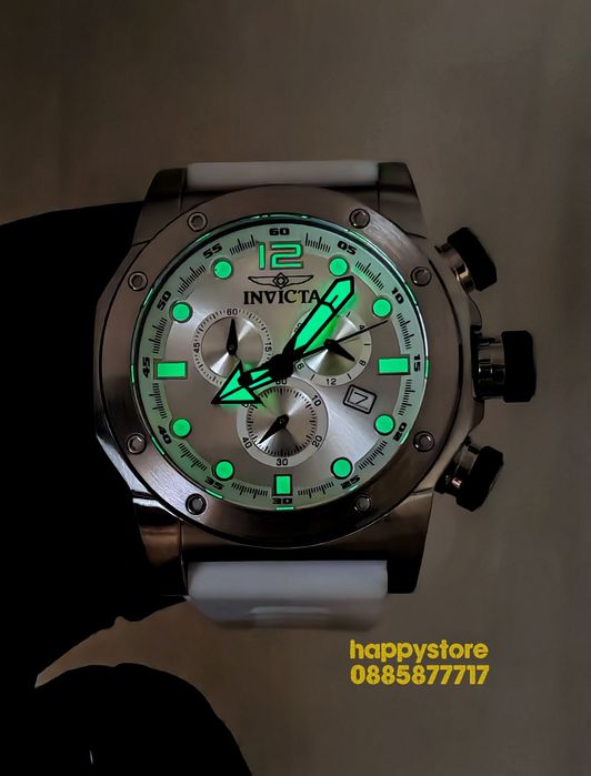 INVICTA Sea Hunter white 54 mm, Инвикта нов ръчен часовник
