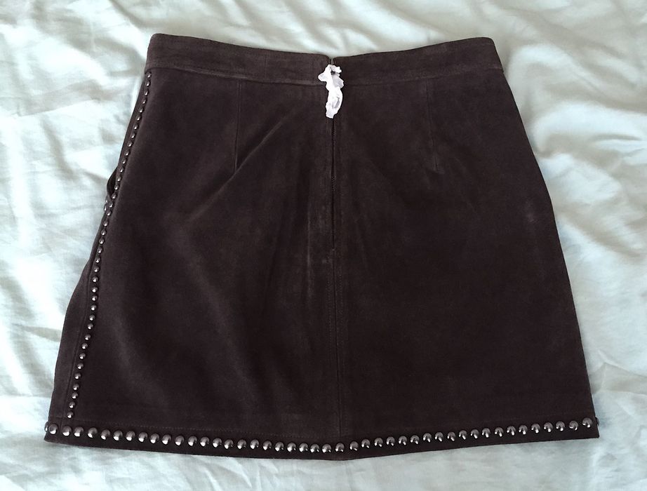 Къса велурена пола Frame, M - L, нова