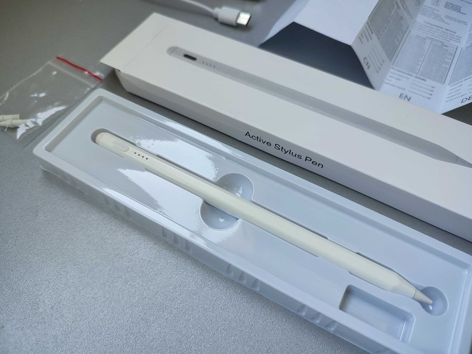 Stylus iPad in genul Apple Pencil - USB C, Palm rejection