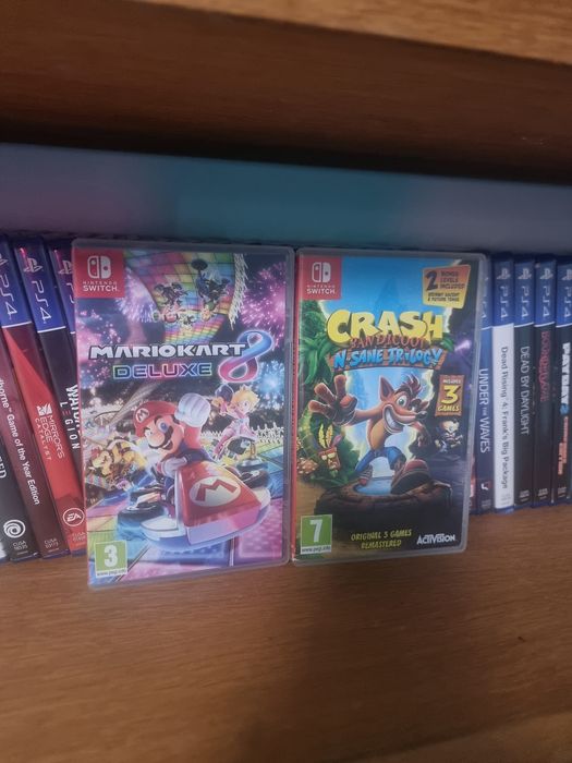 Vand colecție jocuri Nintendo Switch