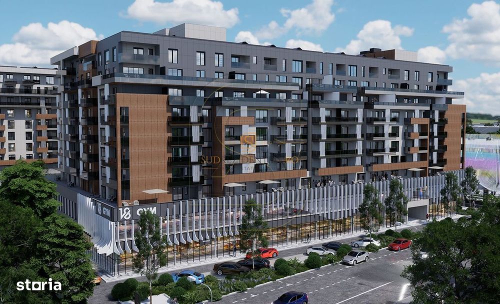 Garsoniera langa metrou Aparatorii Patriei, terasa 30 mp, imobil nou