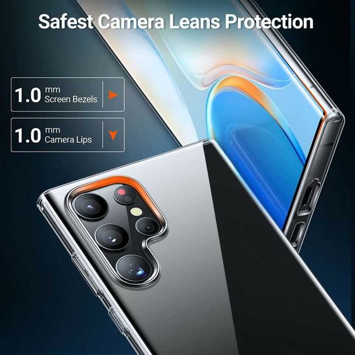 Силиконов гръб NORDIC Clear за S25 Ultra,S24 Ultra, S24 Plus, S24,S25