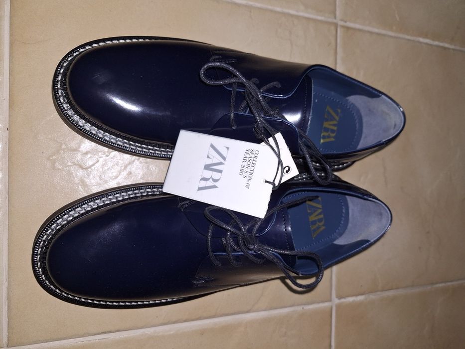 Нови Сини обувки ZARA, 43 н