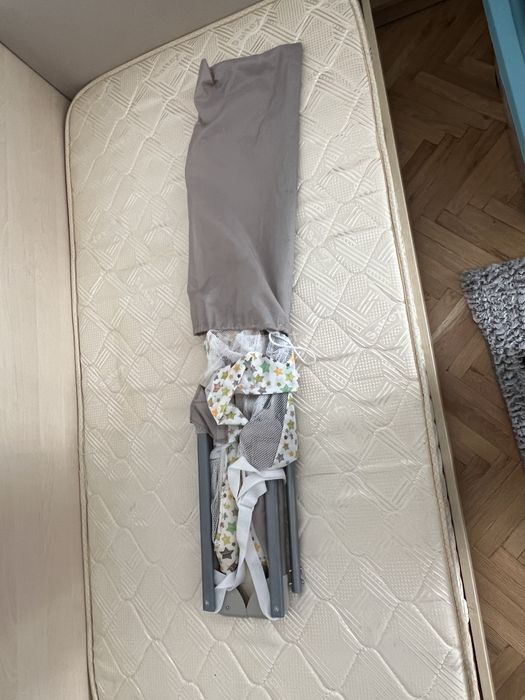 Pat copil cu saltea si protectie laterala