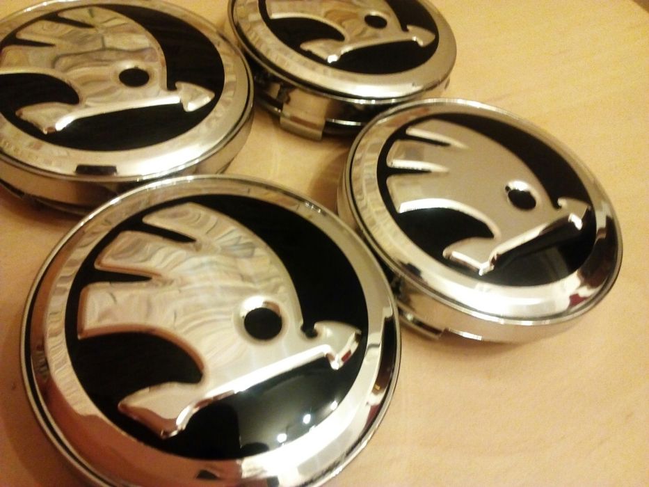 Capace pentru jante ALIAJ - Set 4 capace skoda