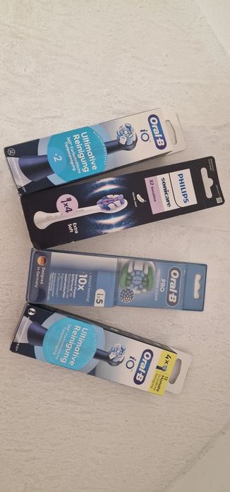 Rezerve periuța dinți oral B iO cu 2 capete si 4 capete