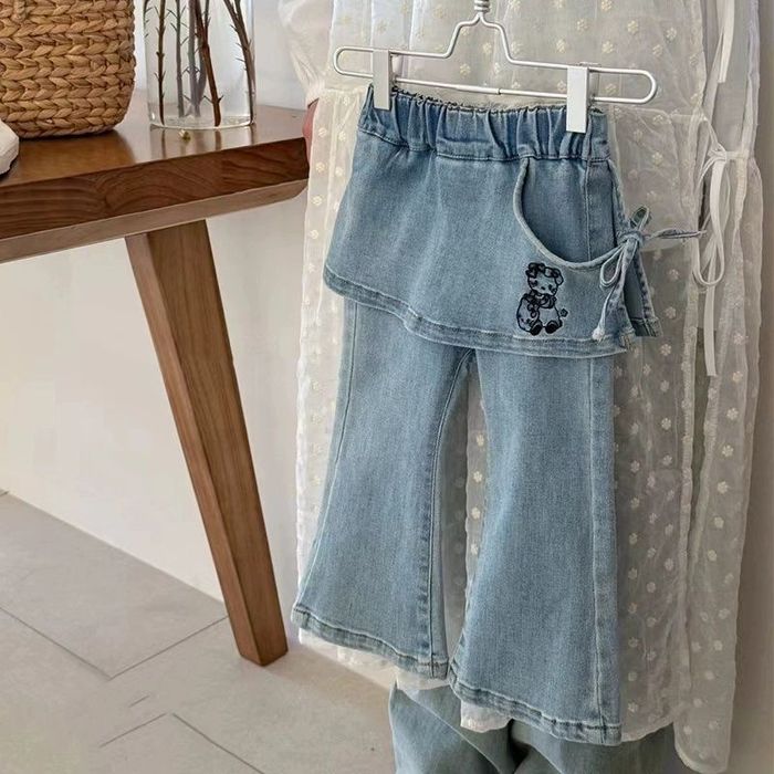 джинсы для девочек