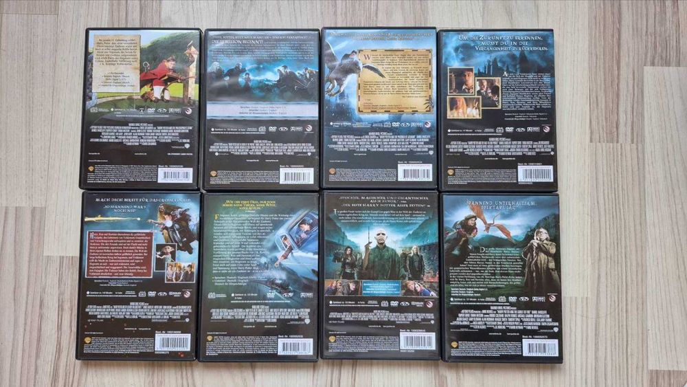 Хари потър DVD колекция от 8 диска на немски език