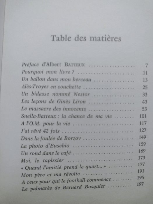 Vive le football ! Bernard BOSQUIER, J.Thibert, 1973