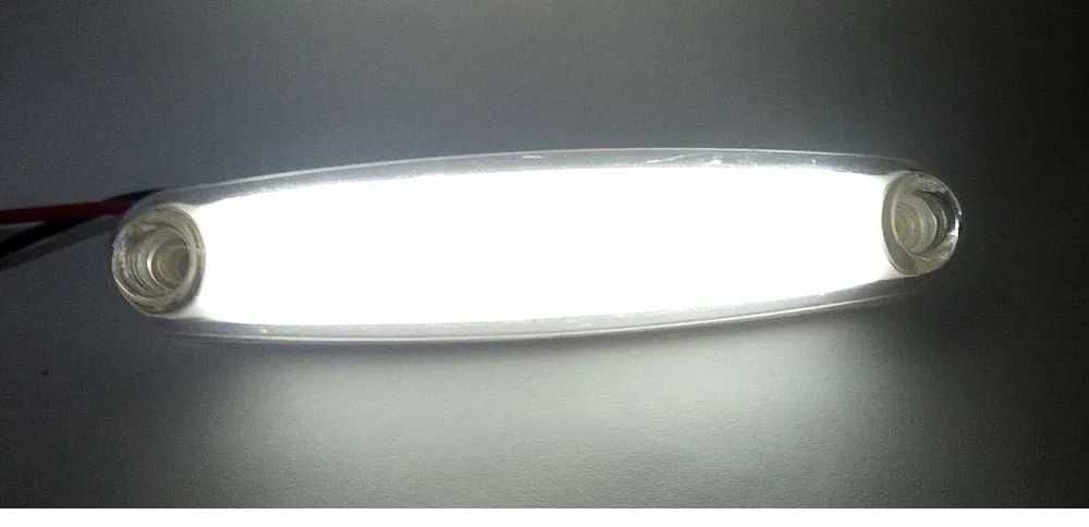 1бр. диодни  LED ЛЕД габарити НЕОН светлина 12-24V, 3 цвята