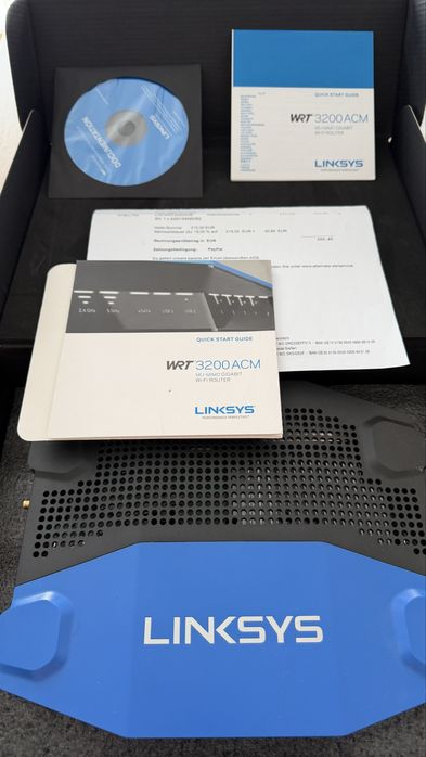 Linksys WRT 3200 ACM openwrt wifi router