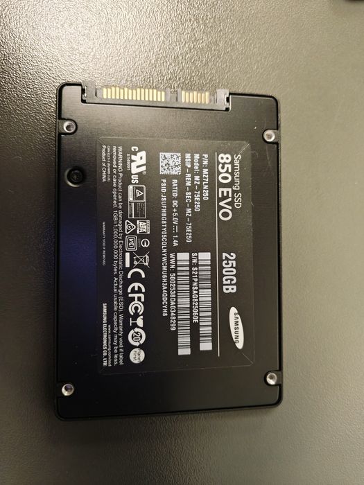 Samsung Evo SSD 250GB