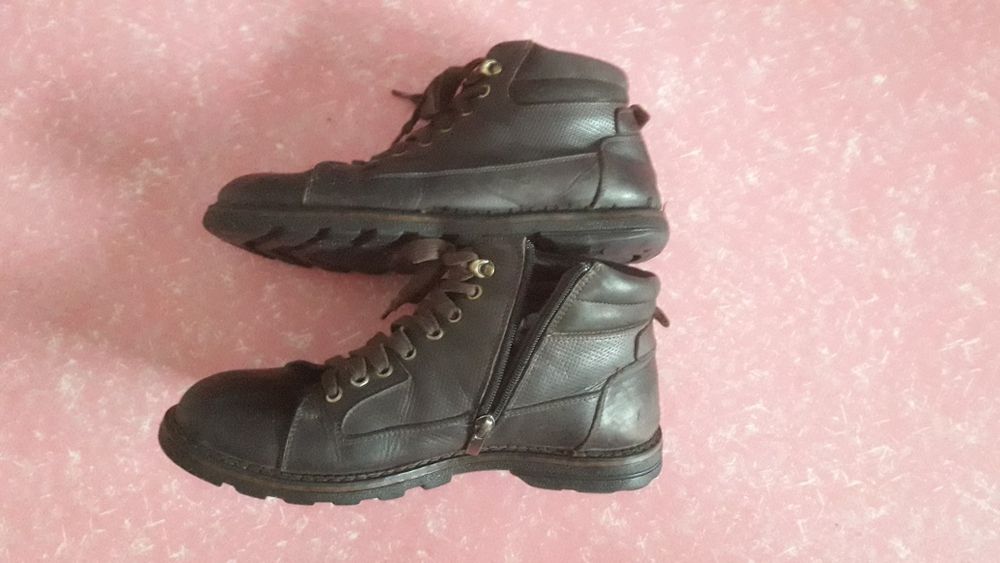 Мех Кожа - Ботинки муж 40 размер