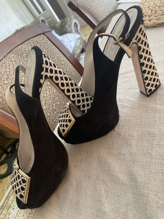 Туфли, бассоножки, натуралка