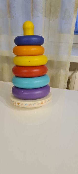 Игрушка пирамидка для детей от 6 мес до 2 лет