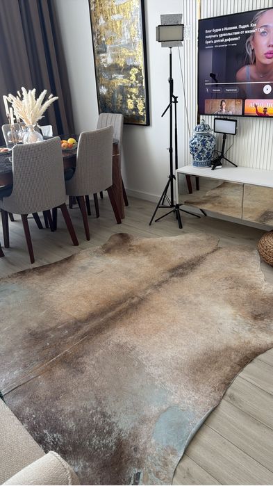 Ковер натуральная коровья шкурка