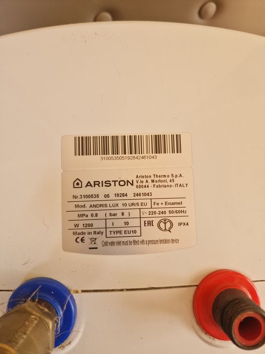 Vand boiler electric de 10 l