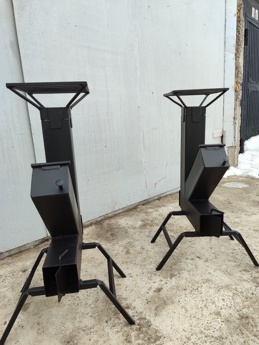 Печка ракета отдых рыбалка