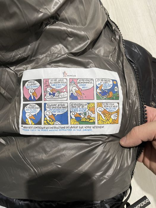 Geaca Moncler Maya cu puf natural colectie noua
