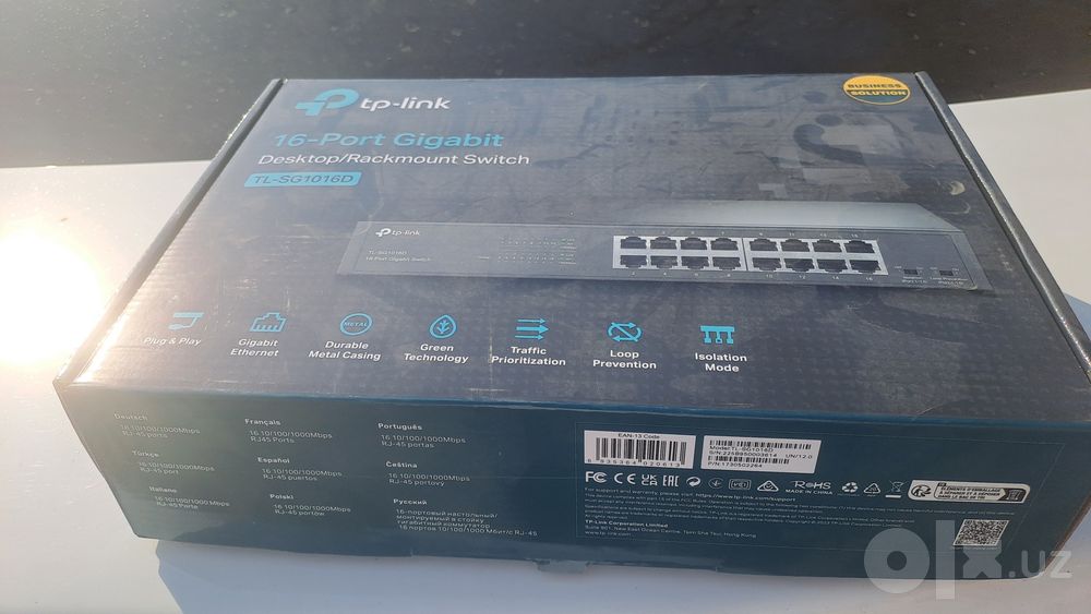 Switch hab 16 ta port 1 gigalik tp link