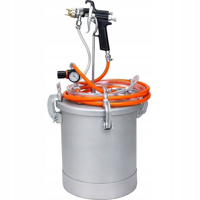Agregat de vopsire pneumatic 10L XD5793 cu pistol de pulverizare 2,0 mm și regulator de presiune