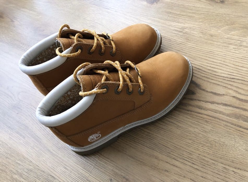 Ghete dama Timberland Trappers, din piele, maro, marimea 37 EU
