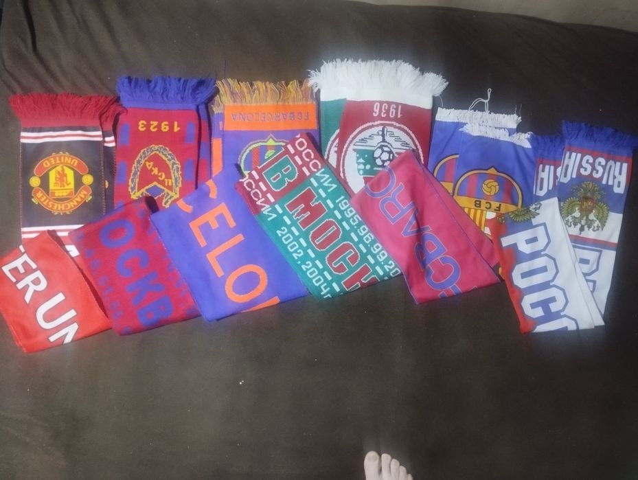 Продам клубные шарфы