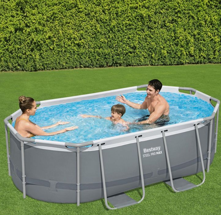 НОВ луксозен басейн OVAL 3.05м-2м-84см
